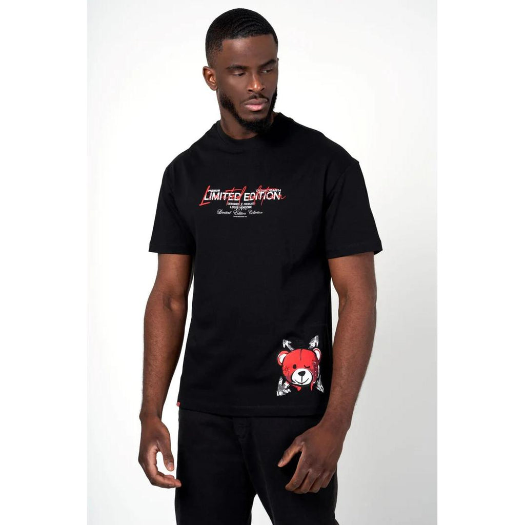 LOUIS VENDOME CAMISETA HOMBRE LV-54 Black/Red.