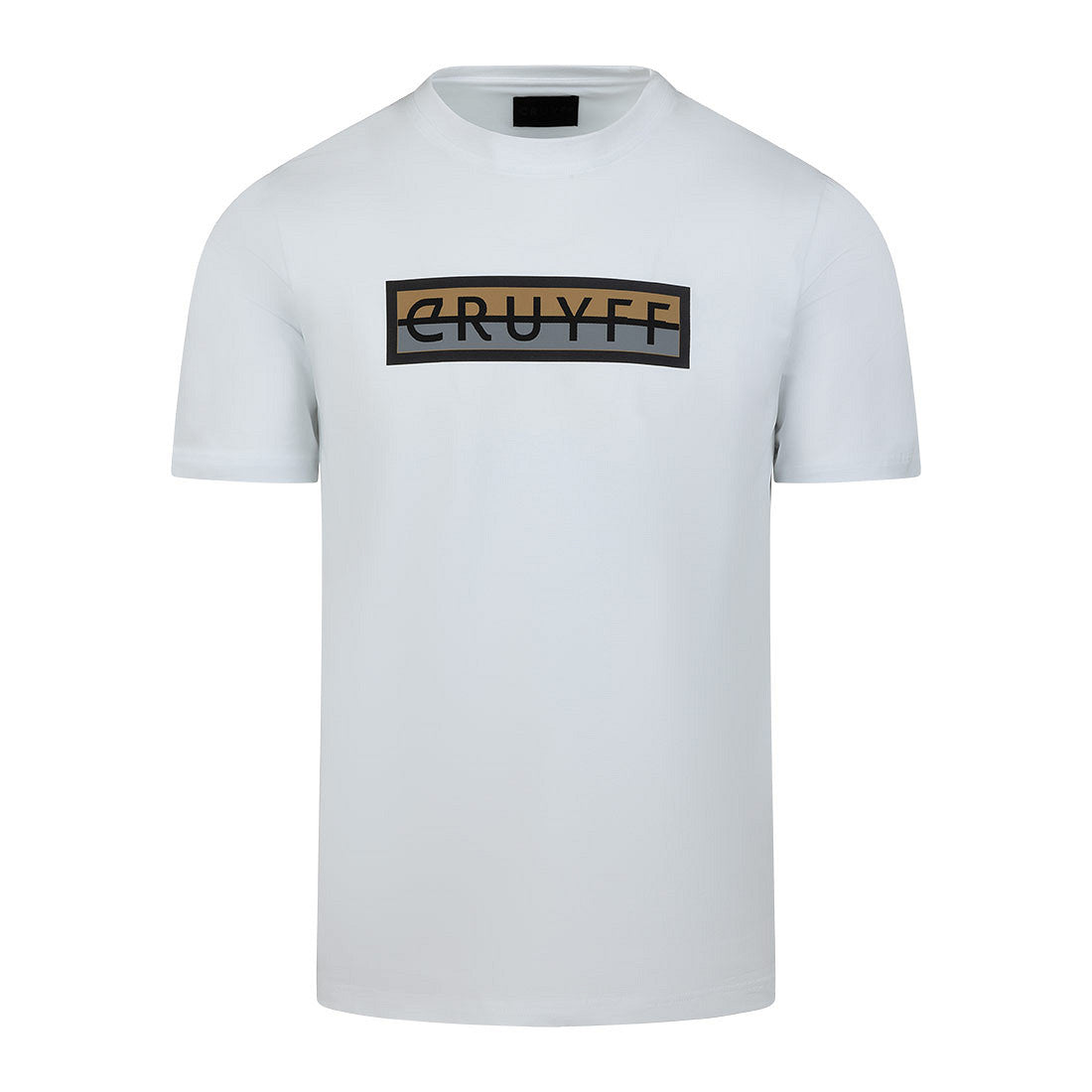 Cruyff Camiseta Hombre Modelo ID CA251059-160 White/Gold.