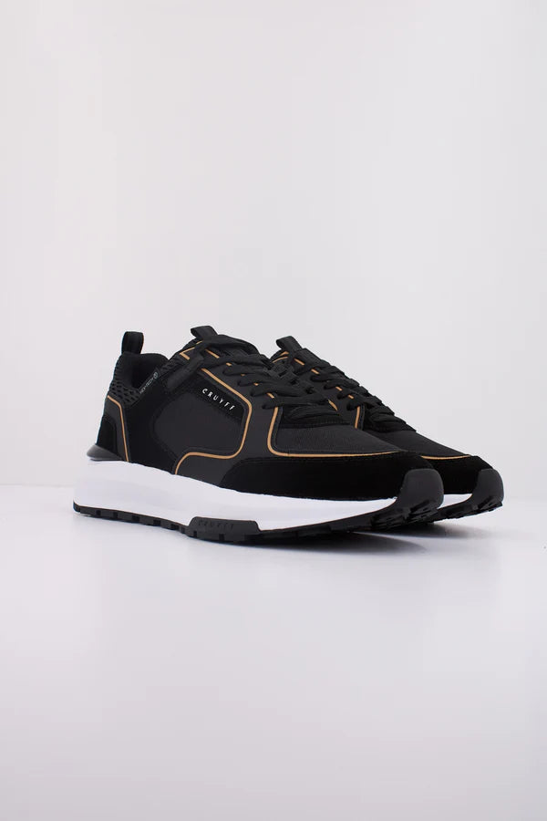 Cruyff Zapatillas Hombre  Modelo Rayado CC251125-960 Black/Gold.