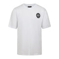 Cruyff Camiseta Hombre Modelo League Logo CA241021-100 Color Blanco.