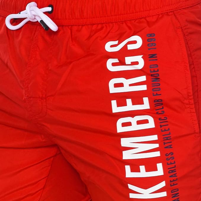 BIKKEMBERGS BAÑADOR HOMBRE COLOR ROJO BKK1MBM03..