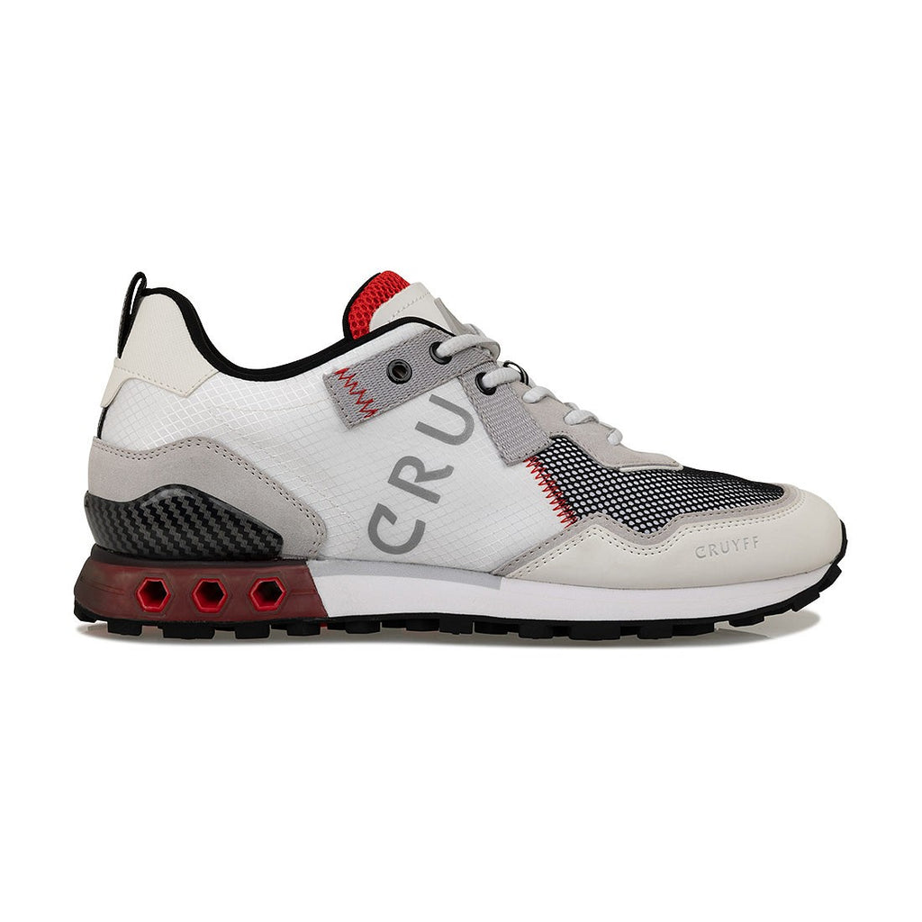 Cruyff Zapatillas Deportivas Hombre Modelo Superbia Hex-Tech CC241192-153 White/Red.