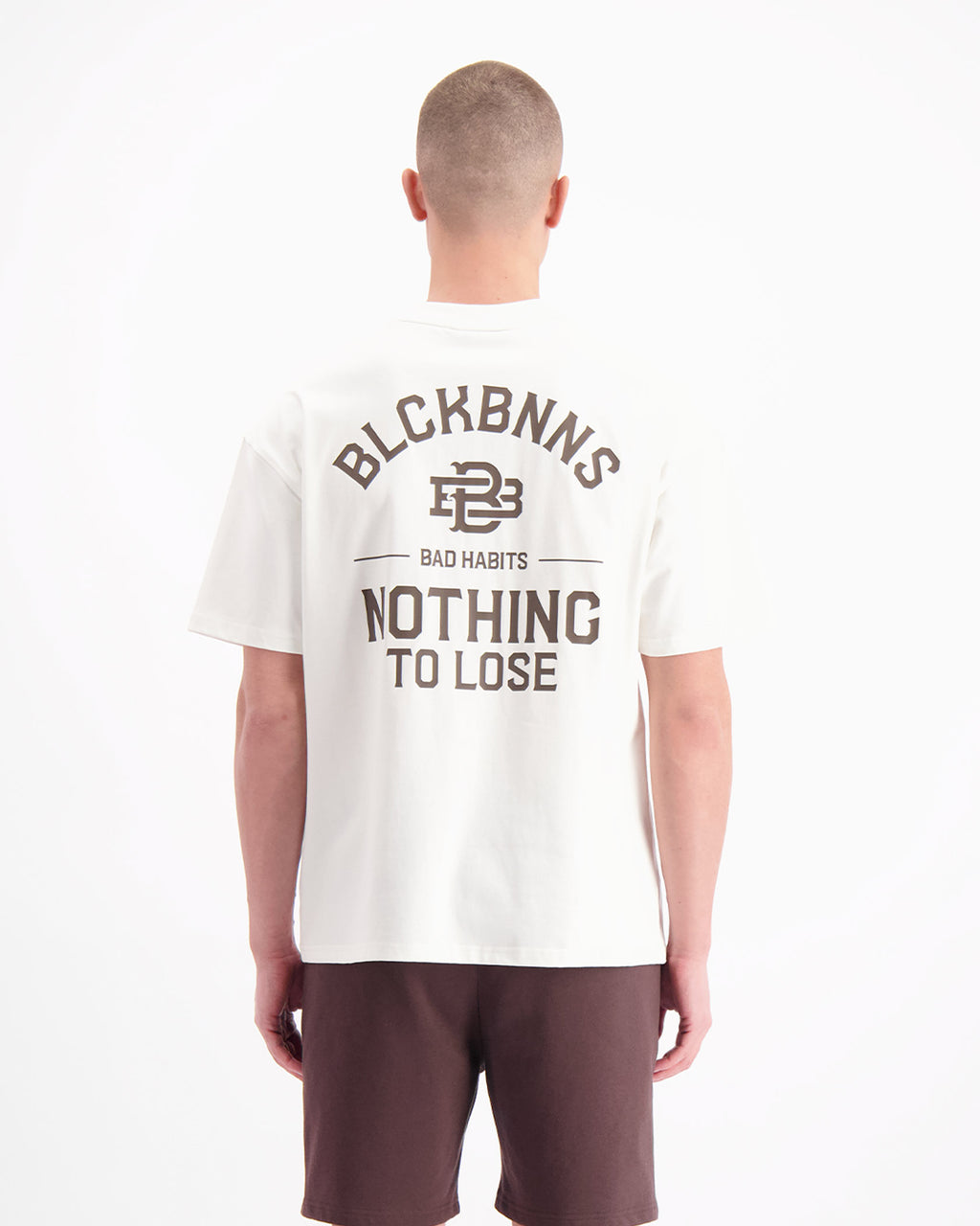 BLACK BANANAS Conjunto Hombre Modelo Bad Habits:1.125.3.26 White.