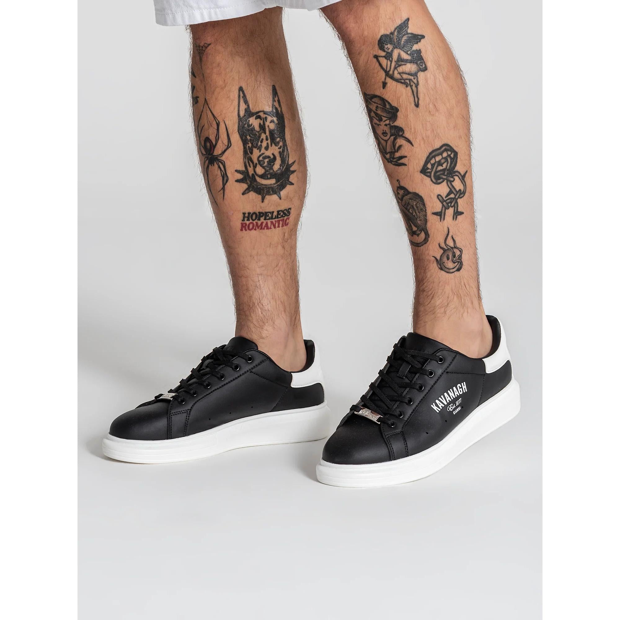 GIANNI KAVANAGH Zapatillas con Velcro Negras Core Upscale GKM007480.