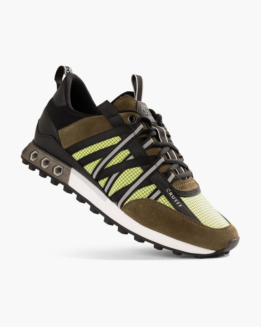 Zapatillas Deportivas Hombre  Cruyff CC231063-562 Olive/Fluo.