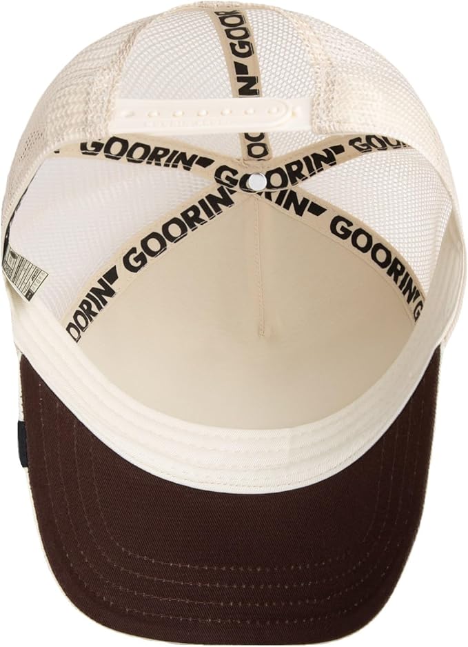 Gorra Goorin Bros  Goorin Bros Gorra Trucker Blanca Buitre Vulture Grit The Farm, 101-2547.