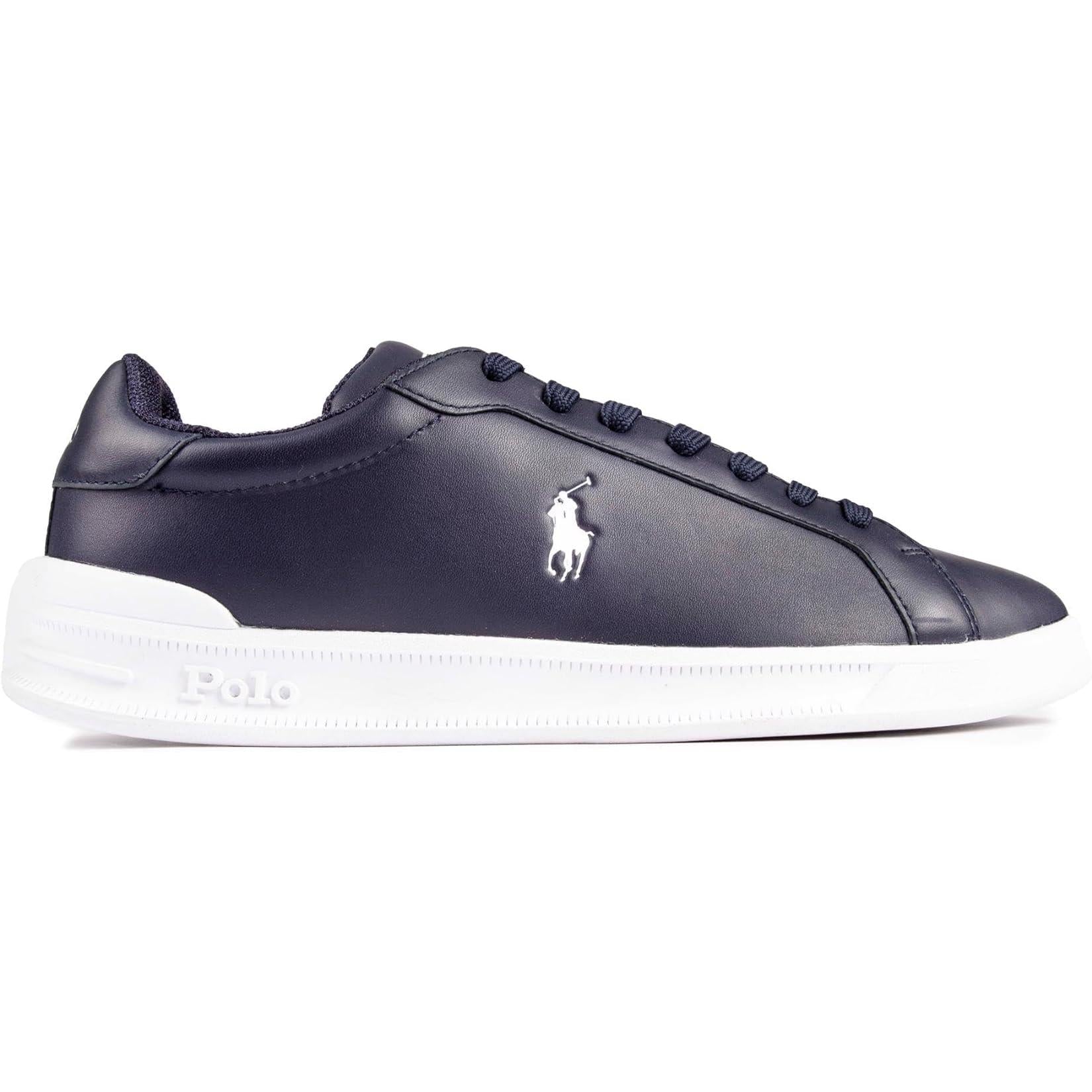 Ralph Lauren Zapatillas Polo Heritage Court II de Piel Lisa - Color - Azul Marino,