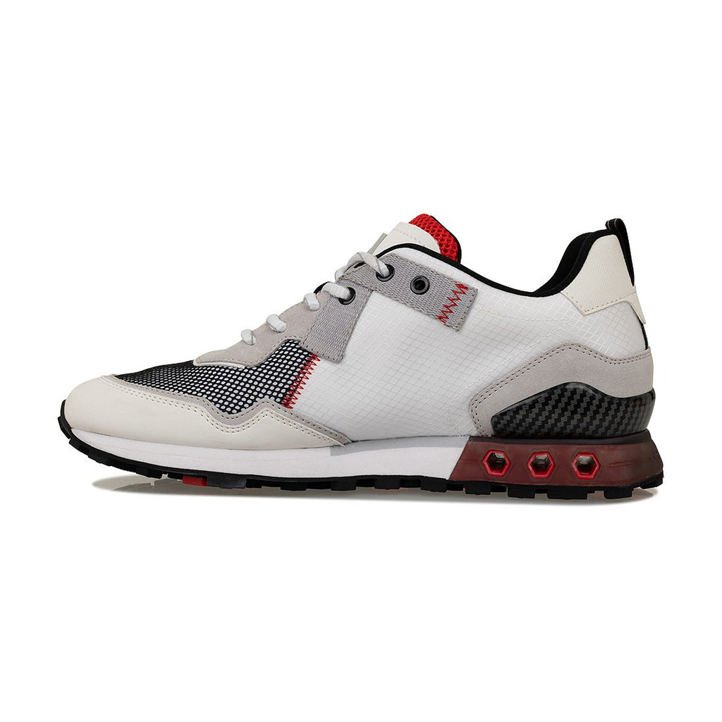 Cruyff Zapatillas Deportivas Hombre Modelo Superbia Hex-Tech CC241192-153 White/Red.