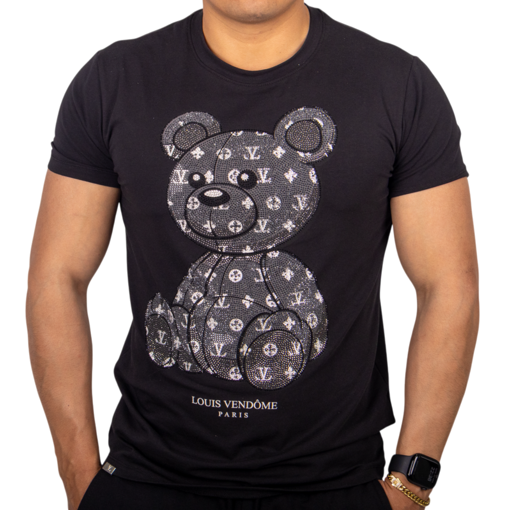 LOUIS VENDOME CAMISETA HOMBRE LV-71-2 BLACK..