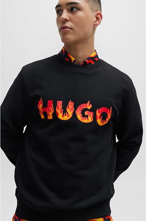 HUGO Sudadera para Hombre 50504813-001 Black.