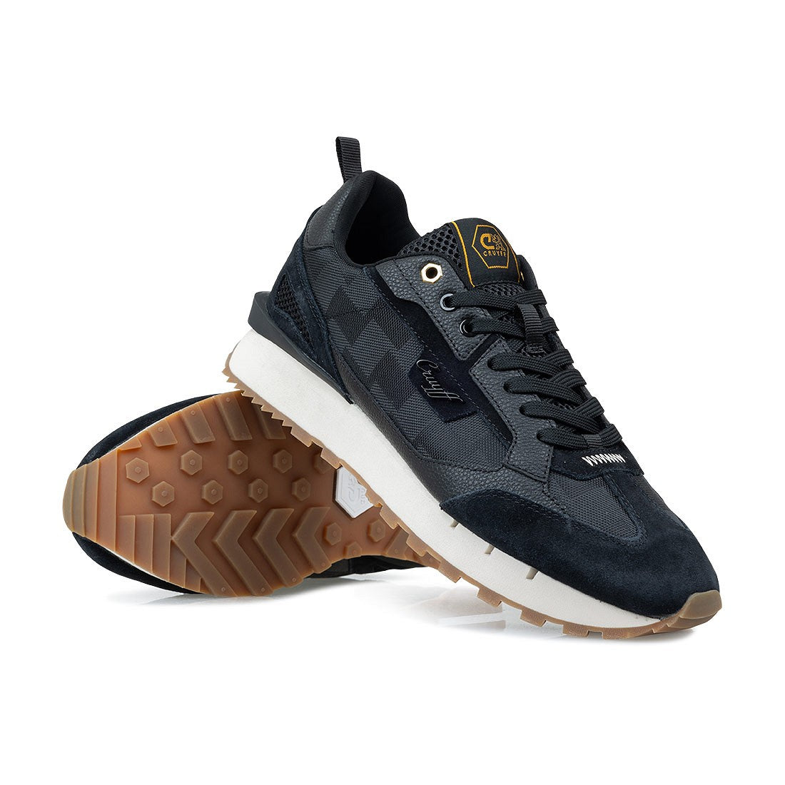 Cruyff Zapatillas Deportivas Hombre Modelo Melior CC241121-960 Black/Gold.