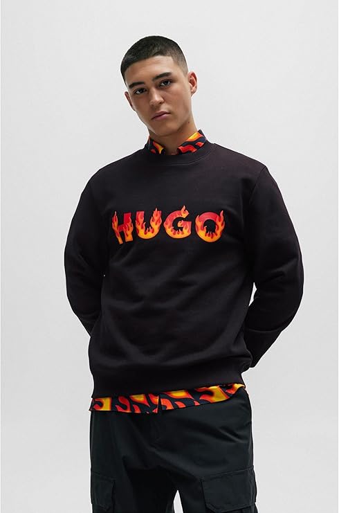HUGO Sudadera para Hombre 50504813-001 Black.