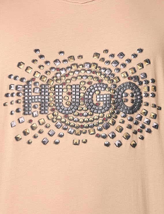 HUGO BOSS  Camiseta Hombre, Color Biege,  50504534-267.