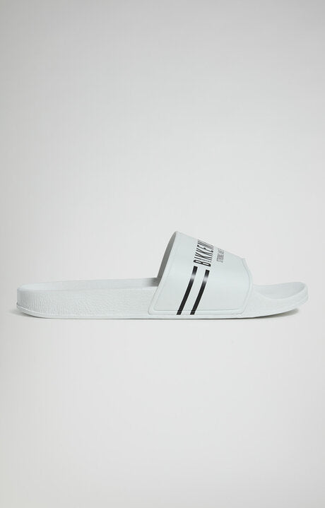 CHANCLAS BIKKEMBERGS. COLOR BLANCO..