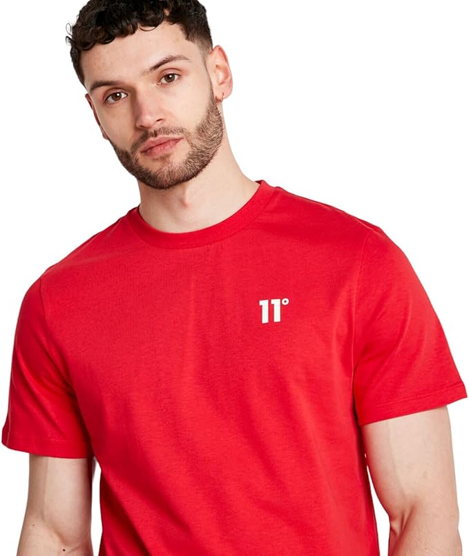 Eleven Degrees 11º .Camiseta Hombre 11D3185-456 Red.