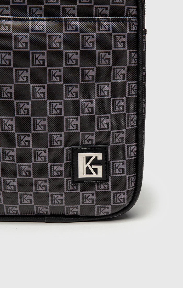 Bolso Hombre Gianni Cavanagh Color Negro.