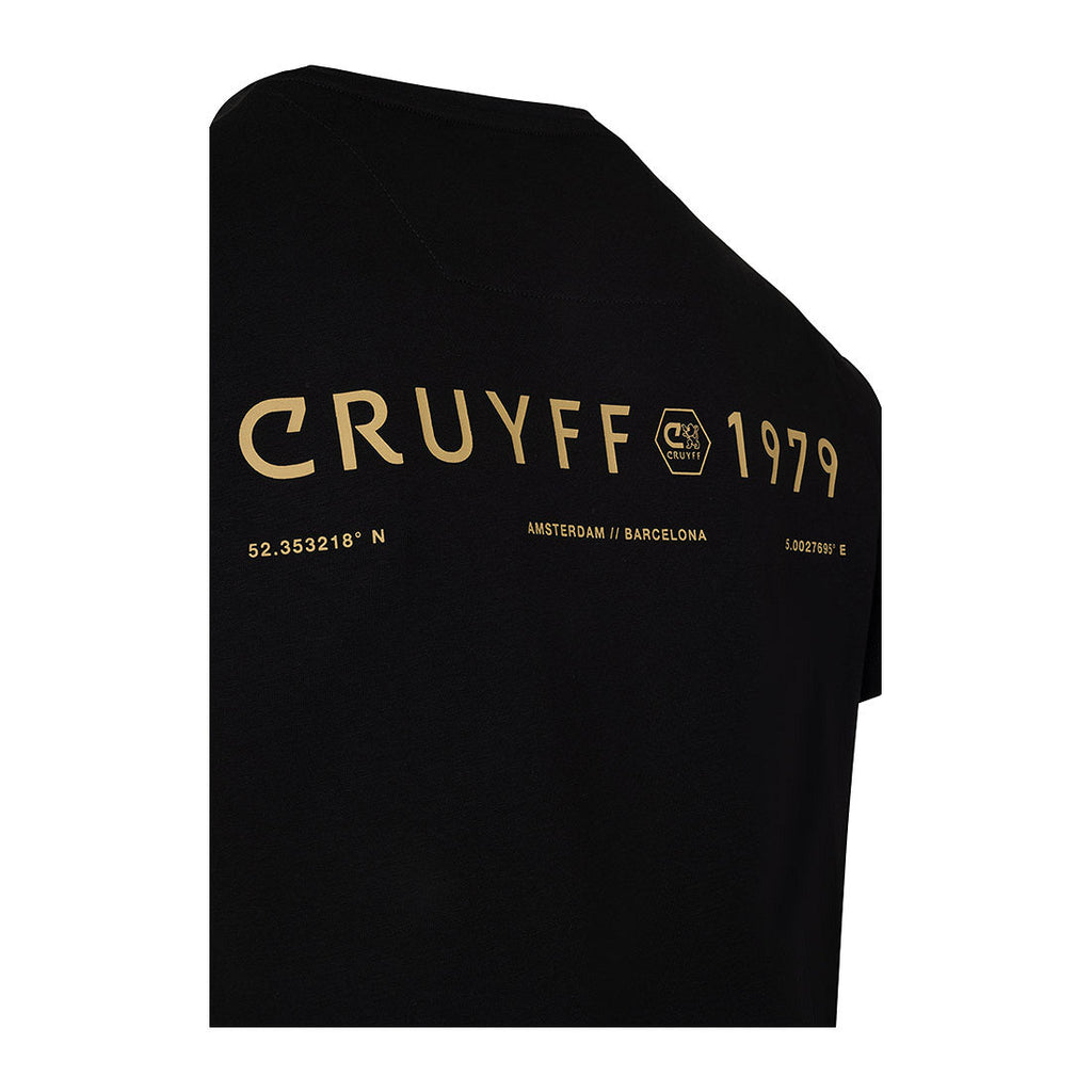 Cruyff Camiseta Hombre Modelo CA251041-960 Black/Gold.