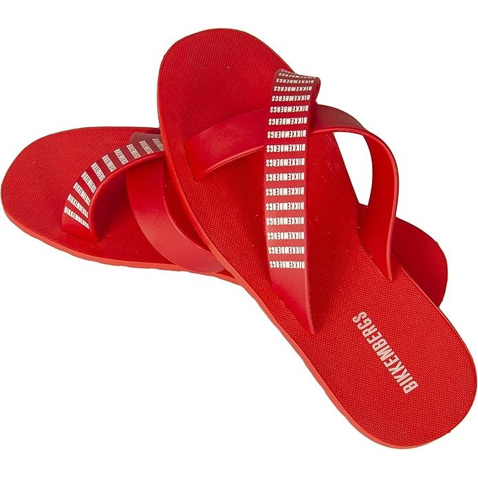 CHANCLAS BIKKEMBERGS. HOMBRE BKK1MSR04 RED.