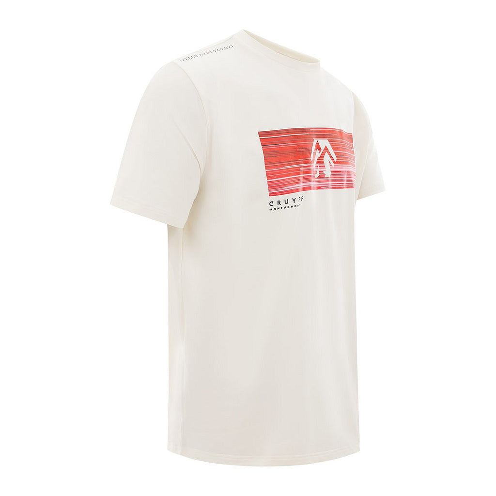 Cruyff Camiseta Hombre   Modelo Prima CSA241802-100 White.