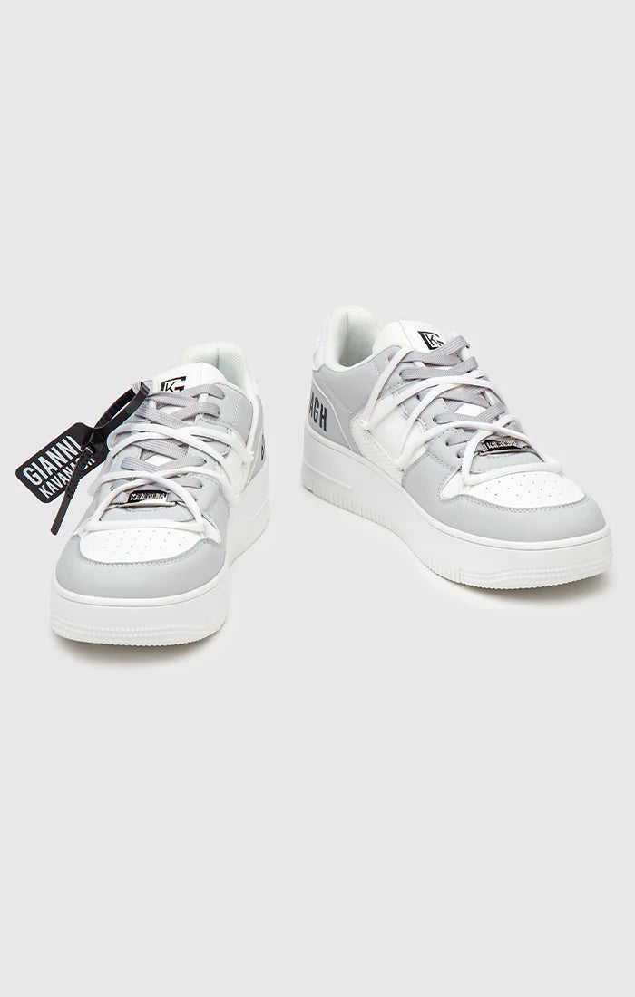 GIANNI KAVANAGH ZAPATILLAS GRIS WRAPPED.