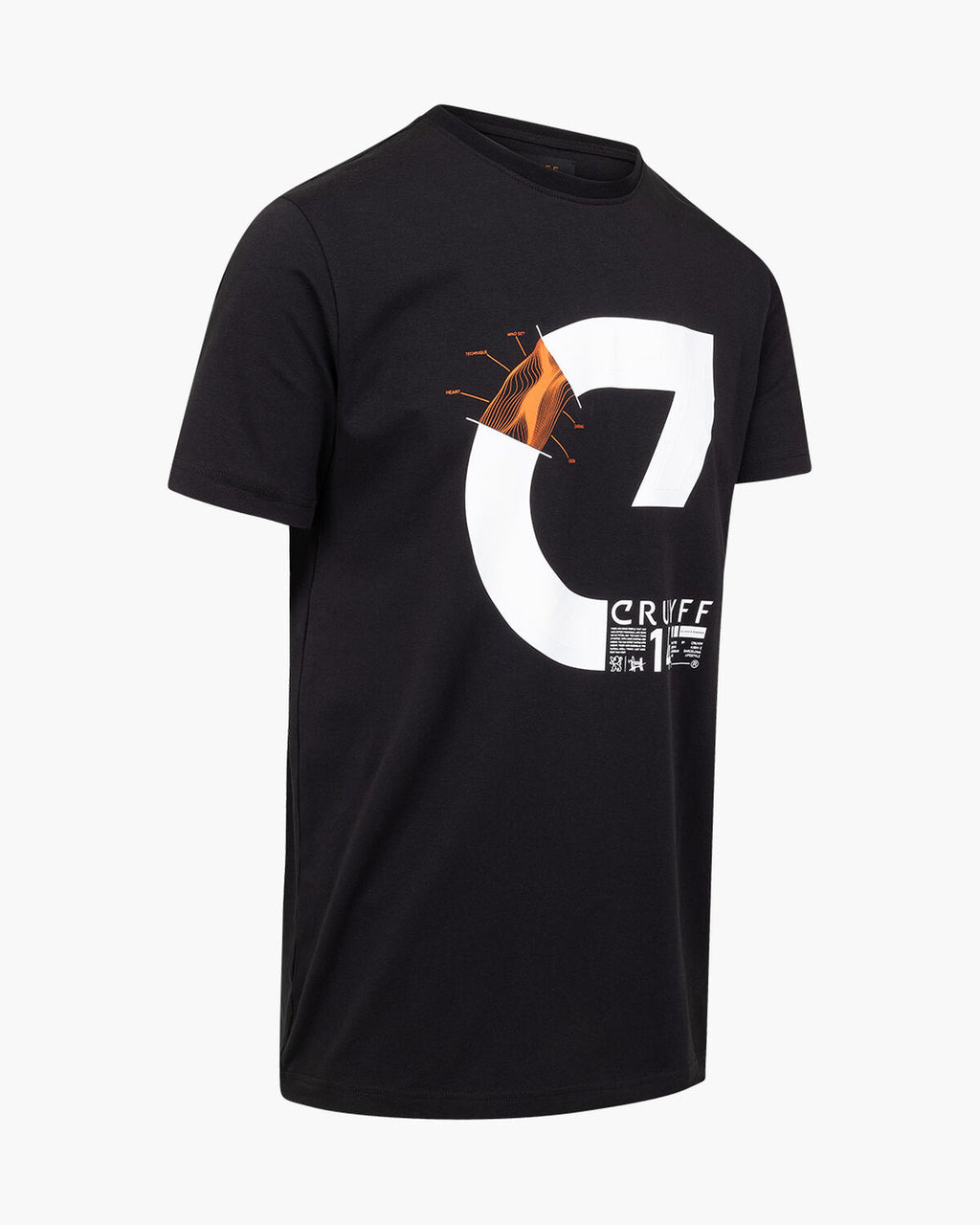 Cruyff Camiseta Hombre Modelo Alan CA231073-998 Black..