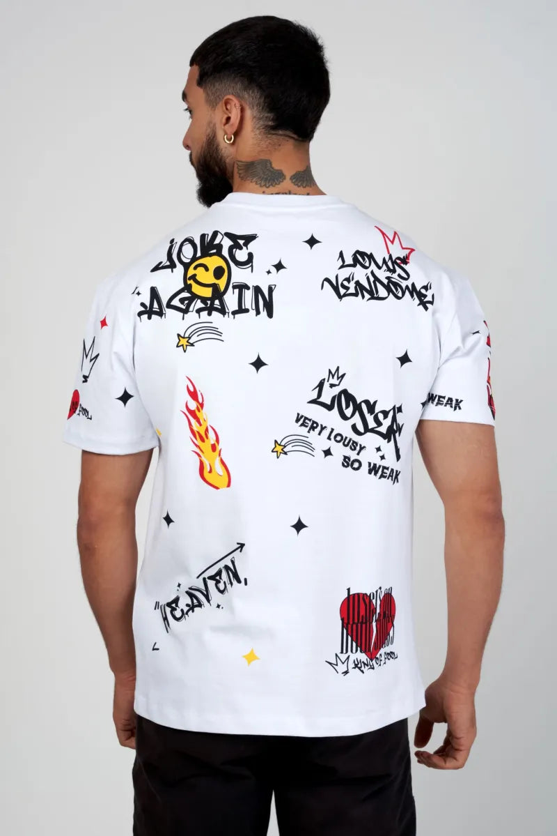 LOUIS VENDOME PARIS CAMISETA HOMBRE MODELO:LV-74 White.