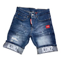 ICON2 Pantalon Corto de hombre de algodón elástico, colección Primavera/Verano (6344)