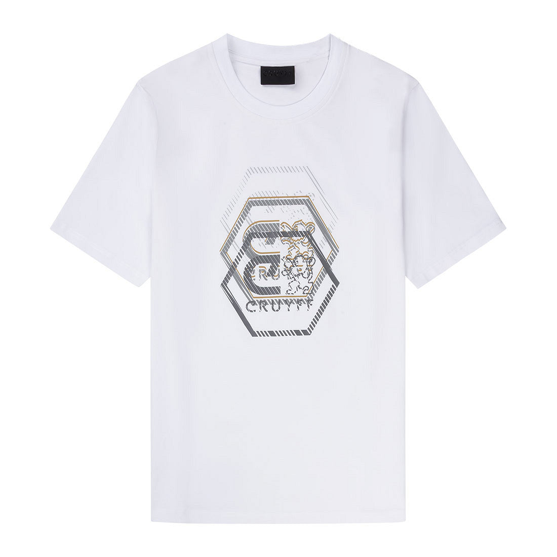 Cruyff, Camiseta Hombre modelo CA261022-160 White-Gold.