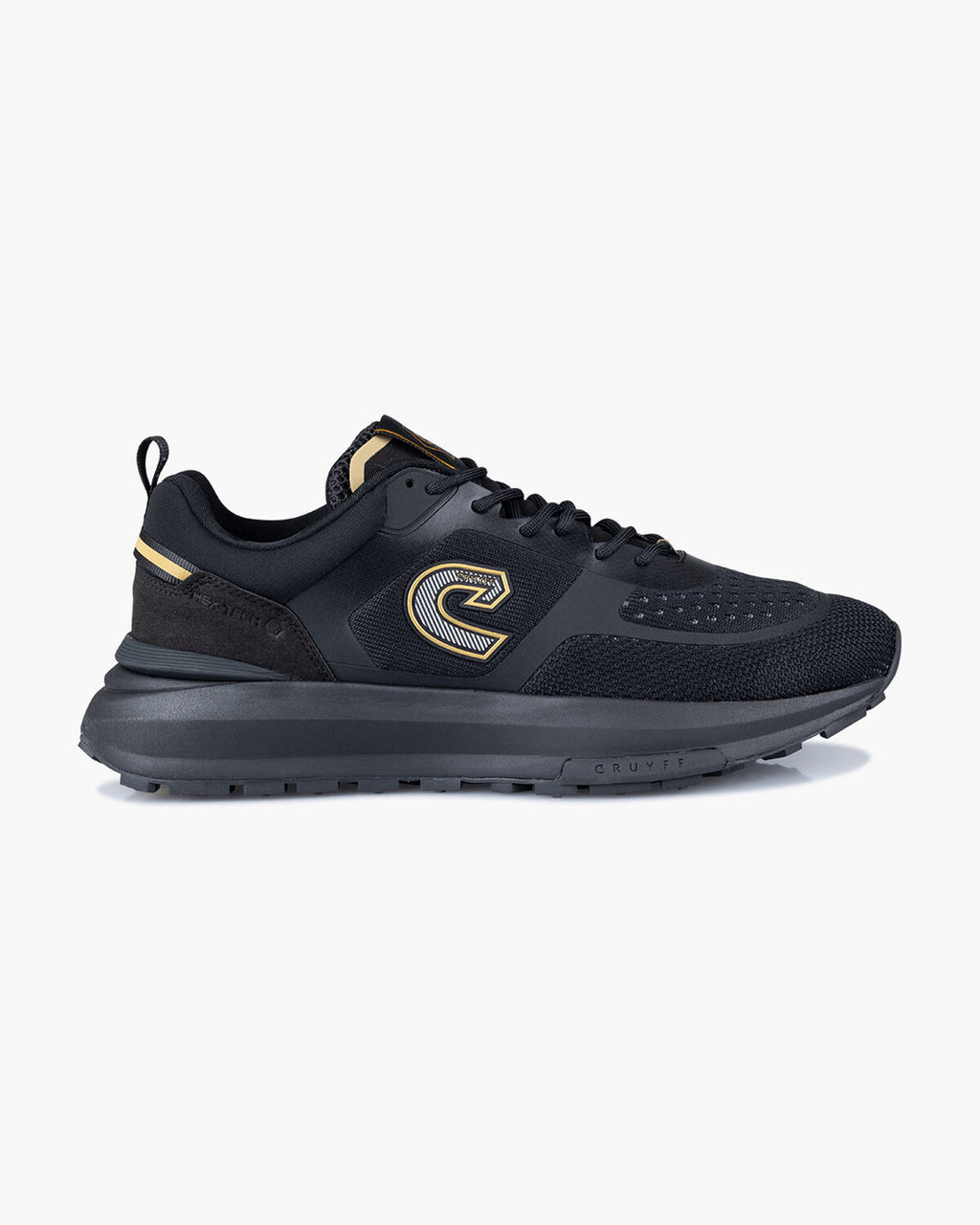 Cruyff Zapatillas Deportivas Hombre Modelo Fuzeknit CC241100-951 Black/White.