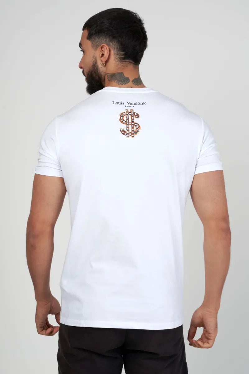 LOUIS VENDOME CAMISETA HOMBRE LV-78 White..
