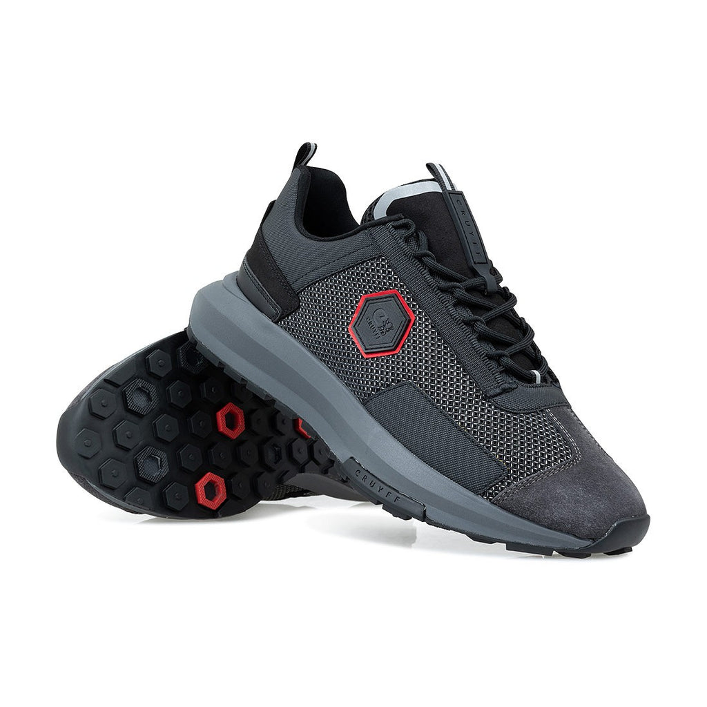 CRUYFF Zapatillas Hombre Modelo Subutai CC241180-953 Blak/Red/Grey/Grey.