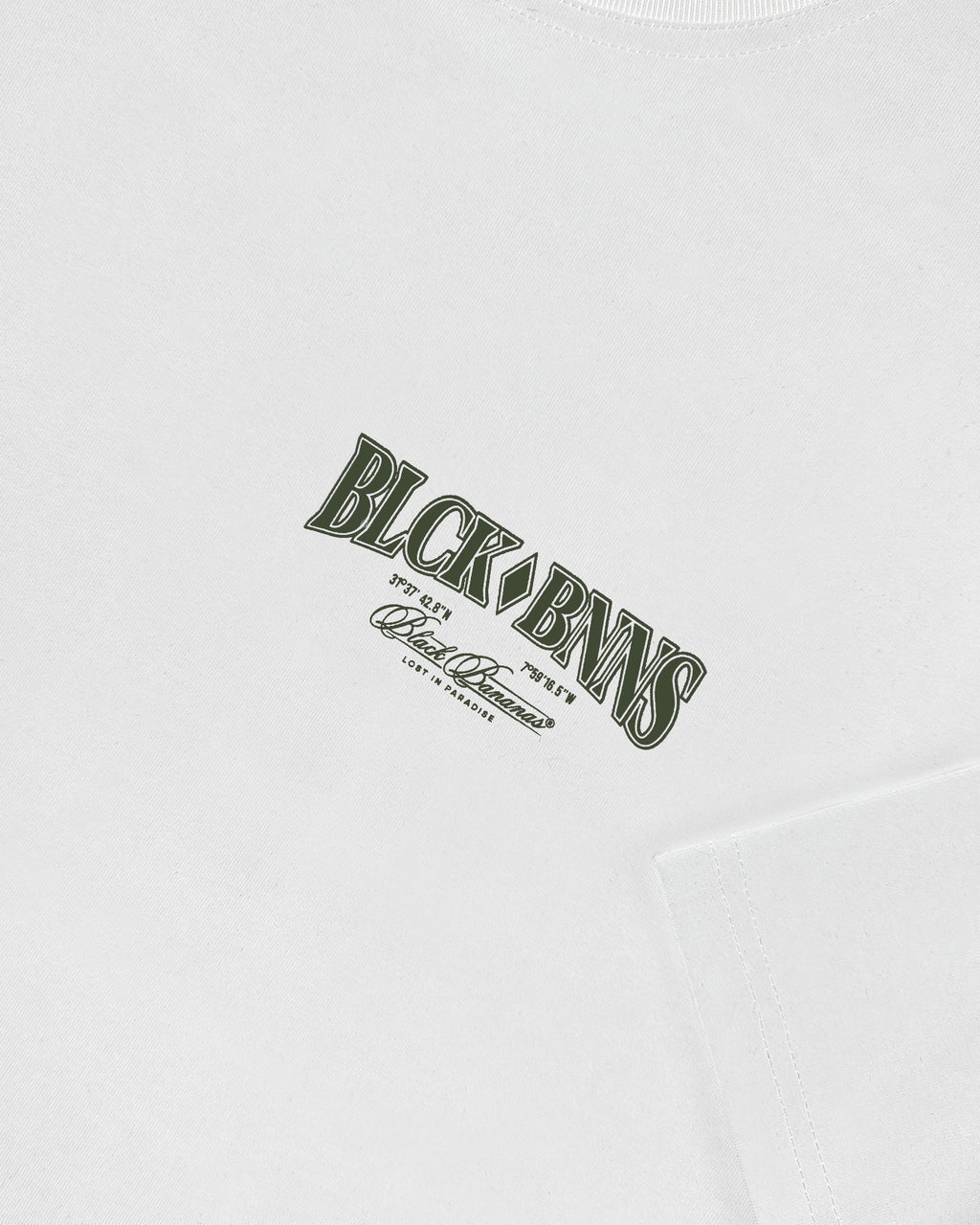 BLACK BANANAS Camiseta Hombre Modelo Lost:1.125.3.23 White.