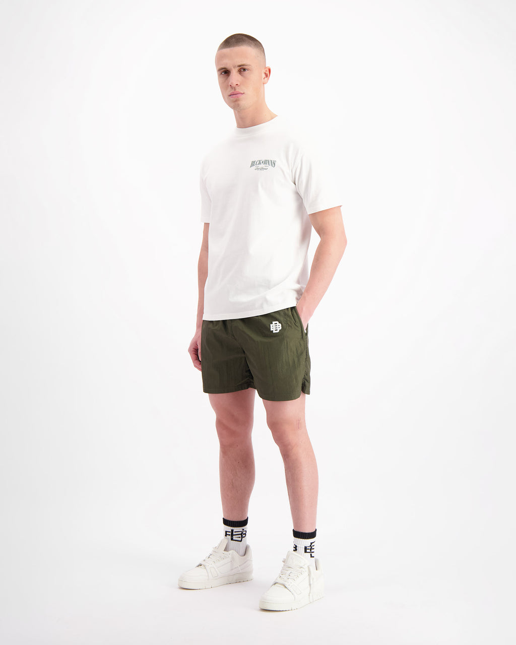 BLACK BANANAS Camiseta Hombre Modelo Lost:1.125.3.23 White.