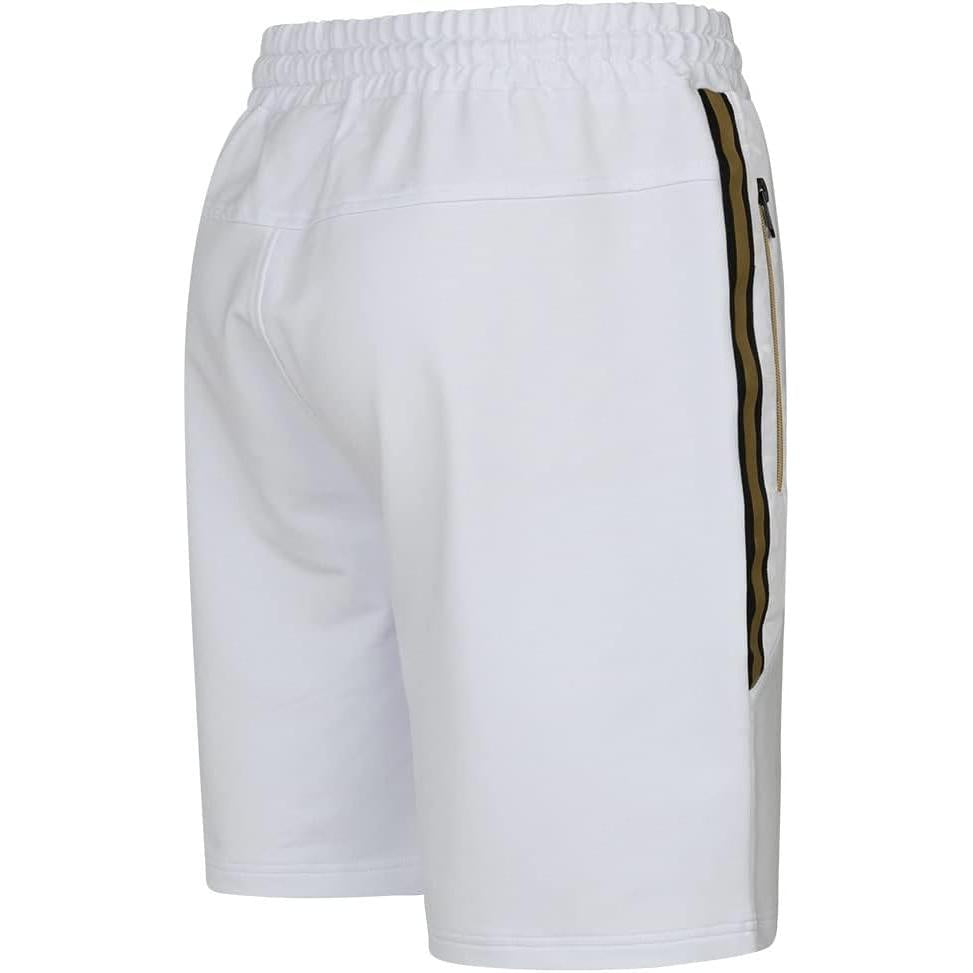 Pantalón corto Cruyff, modelo Jake CA231024-160 White/Gold.