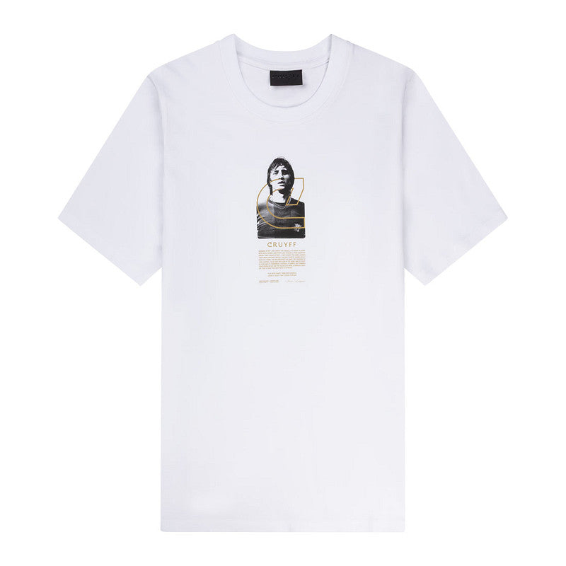 Cruyff, Camiseta Hombre modelo CA261013-160 White-Gold.