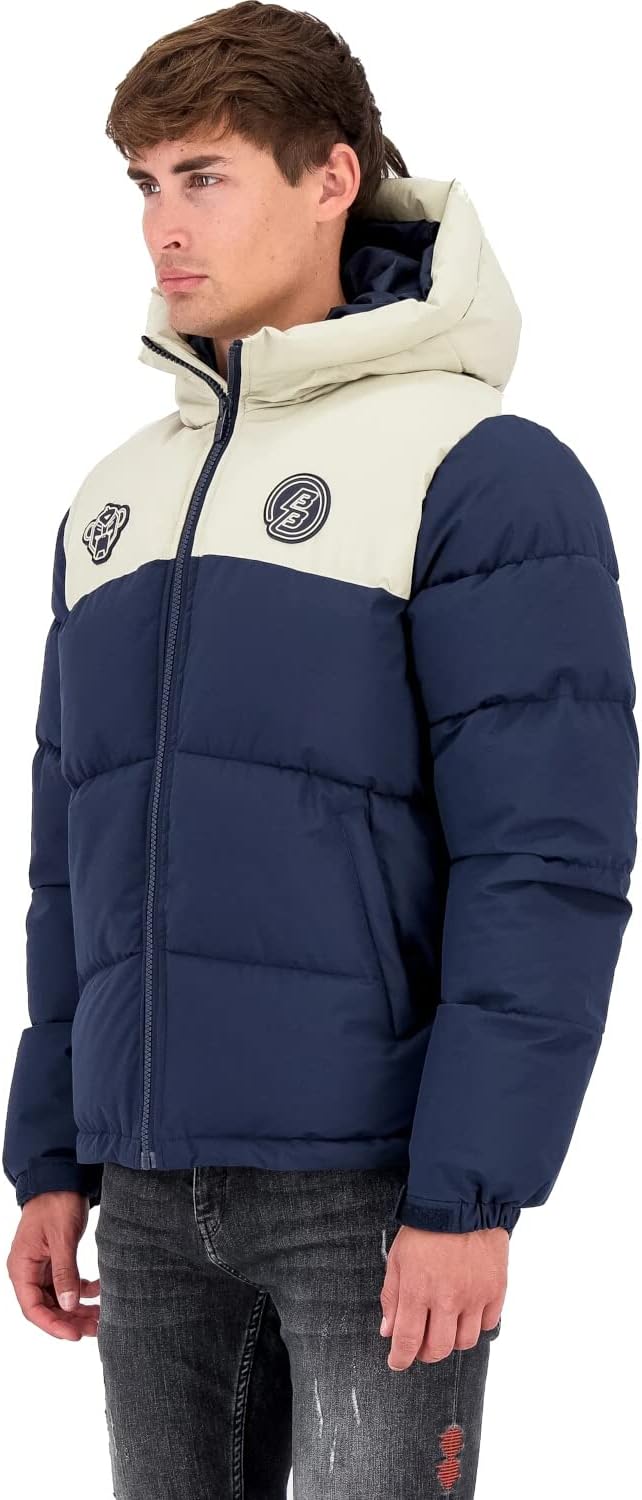 BLACK BANANAS CHAQUETA ACOLCHADA HUDDLE HOMBRENFW22.1.05-4