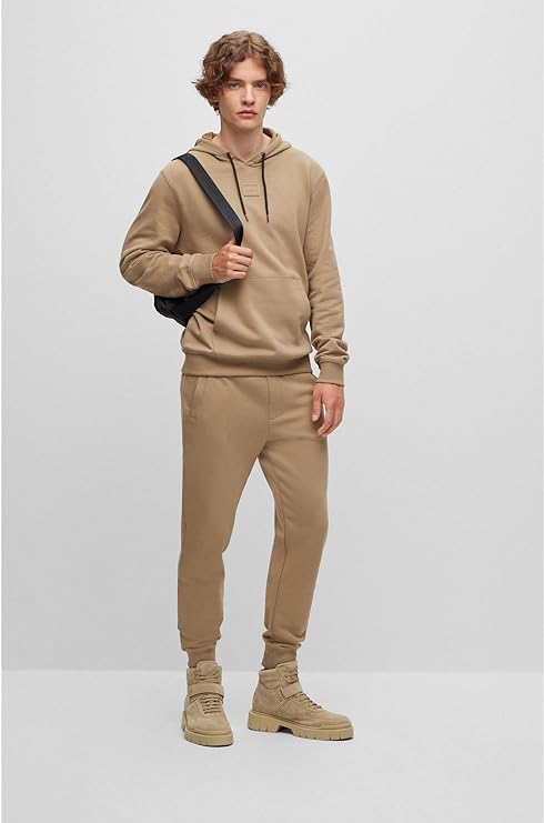 HUGO BOSS - Pantalon de Chandal para hombre 50495722-242 Marron Abierto..