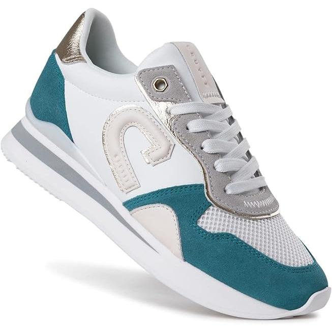 Cruyff Zapatillas Mujer Parkrunner Lux CC223973-600 Harbour Blue/White/Gold.