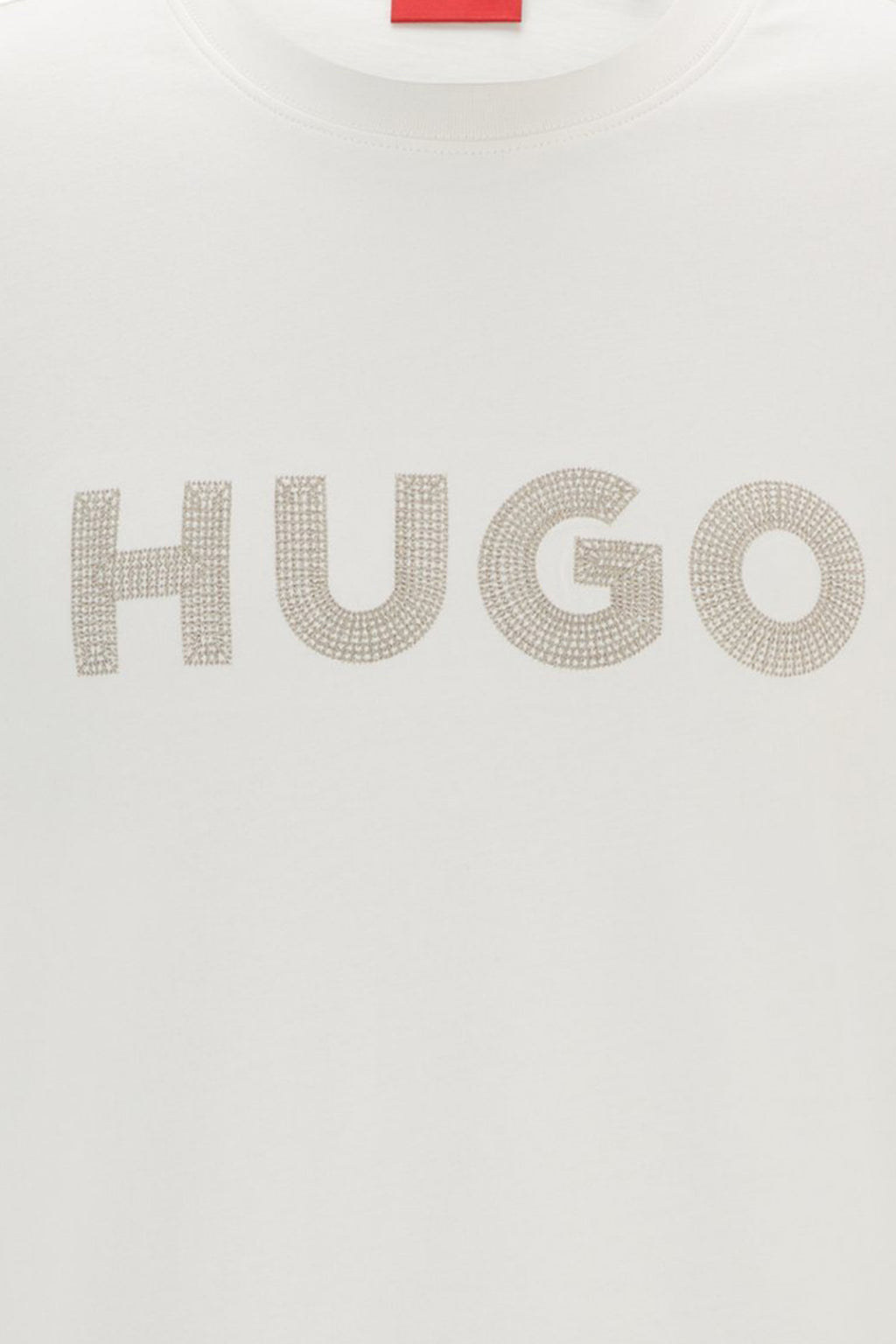 HUGO BOSS - Camiseta Drochet Blanca para Hombre Hugo 50509958-121White.