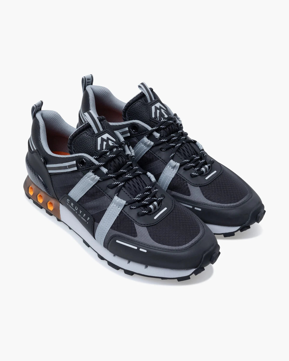 Cruyff Zapatillas Deportivas Hombre Modelo Fearia Inter Lace // Montserrat CMF243150-958 Black/Grey.