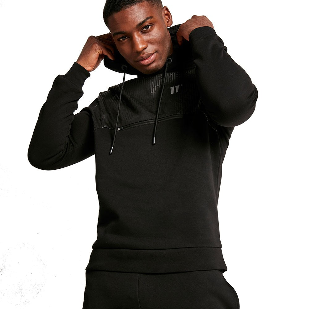 SUDADERA 11 DEGREES 11D1336-001 Black.