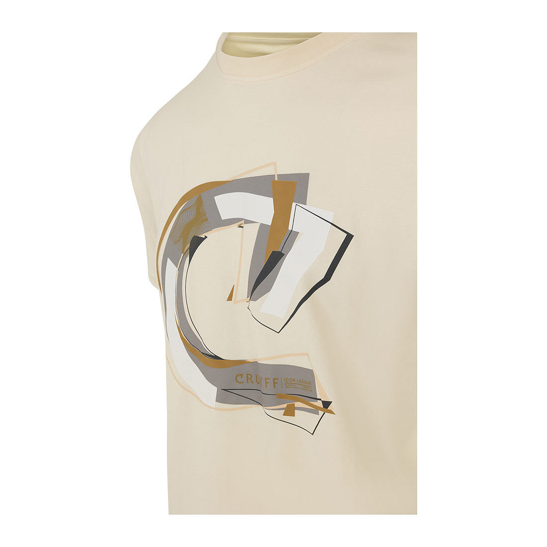 Cruyff Camiseta Hombre Modelo CA251054-162 Cream/Gold.