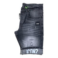 ICON2 Pantalon Corto de hombre de algodón elástico, colección Primavera/Verano (6354) Gris