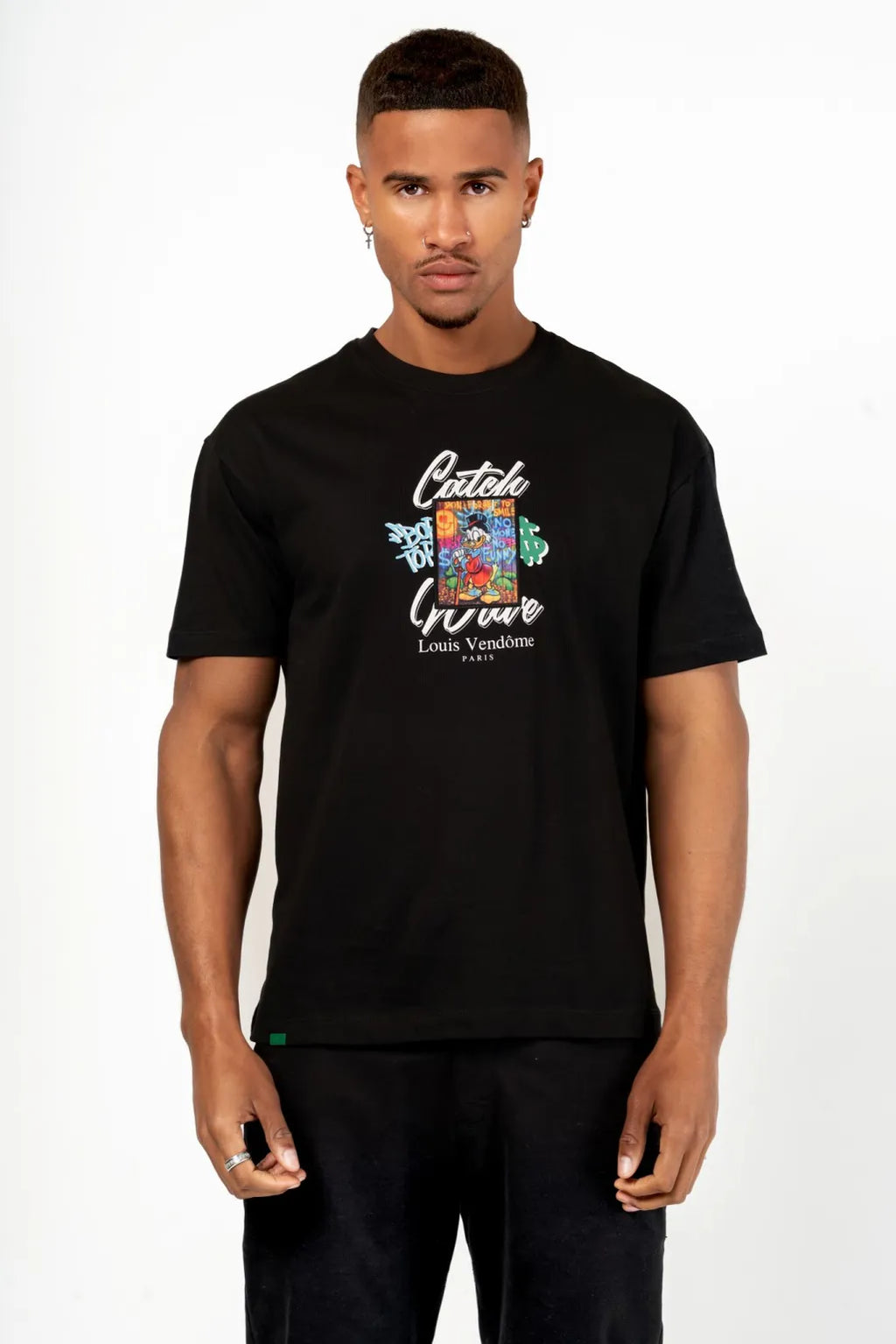 LOUIS VENDOME PARIS CAMISETA HOMBRE MODELO: LV-60 Black..