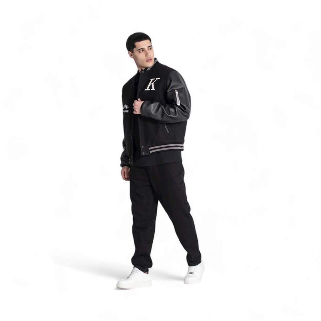 GIANNI KAVANAGH , Chaqueta universitaria GKM006998 Black.