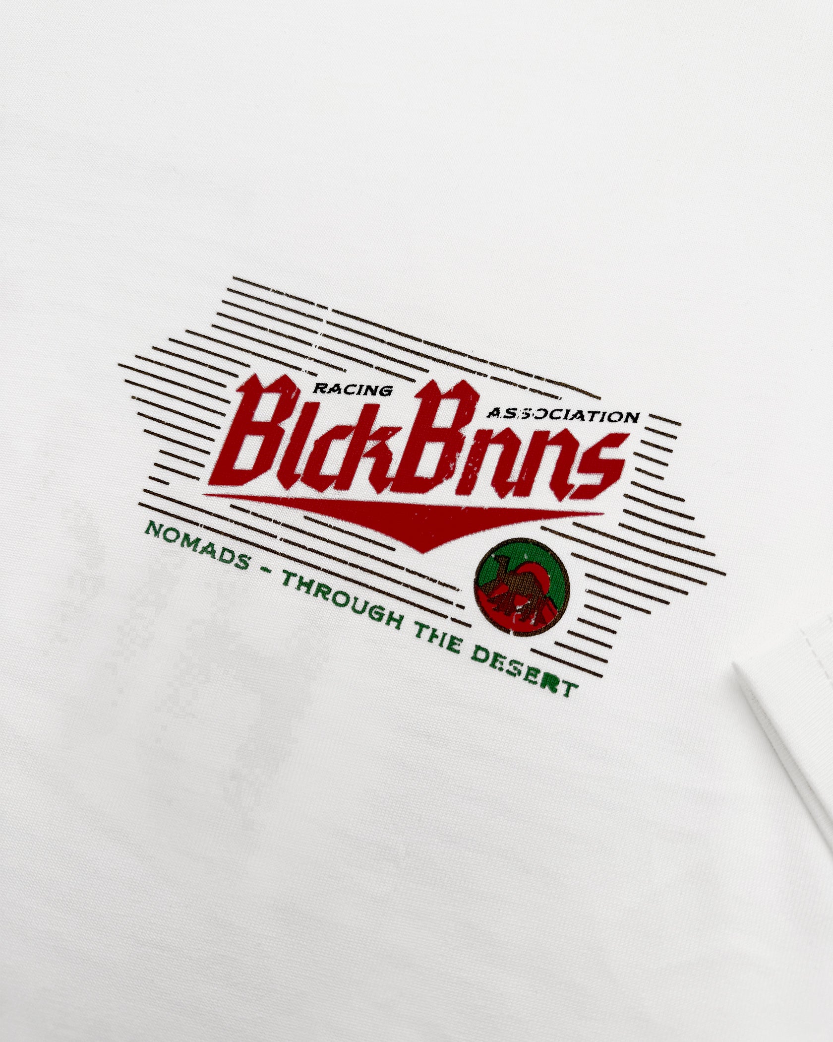 BLACK BANANAS Camiseta Hombre Modelo Racing :1.125.3.16 White.