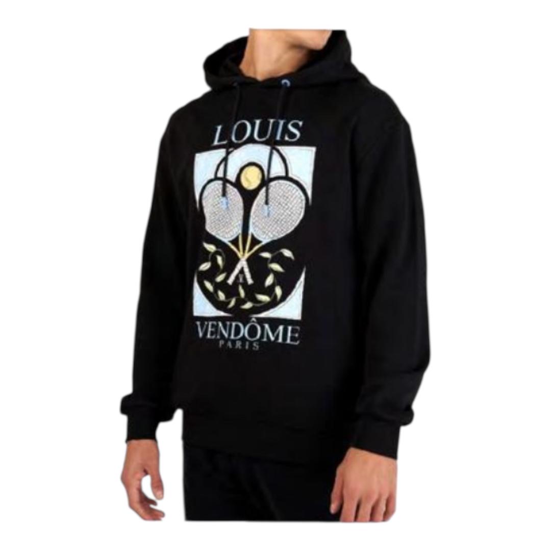 LOUIS VENDOME Sudadera con Capucha LV-44 Black.