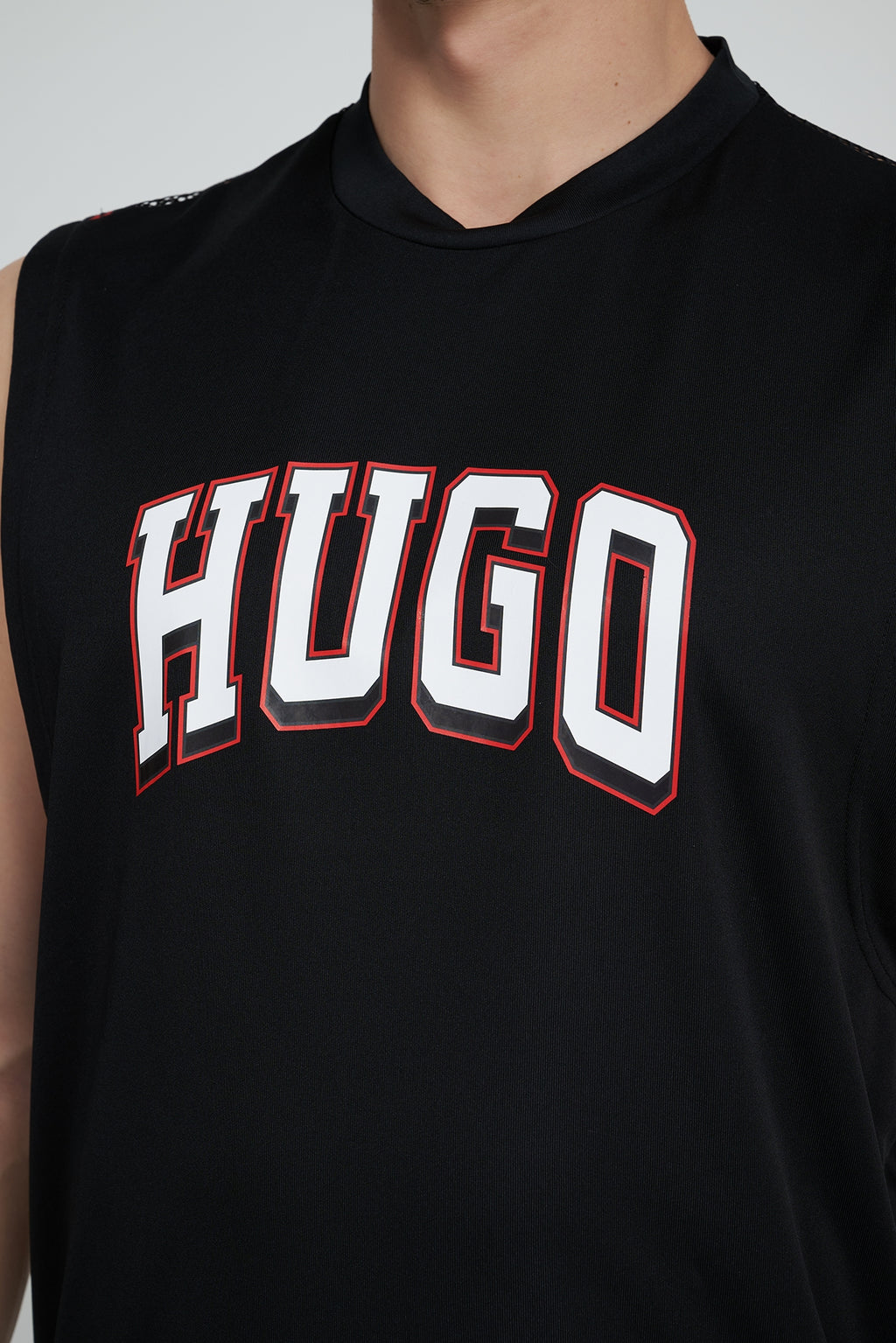 HUGO Conjunto de malla para hombre, 50515479-001 Black.