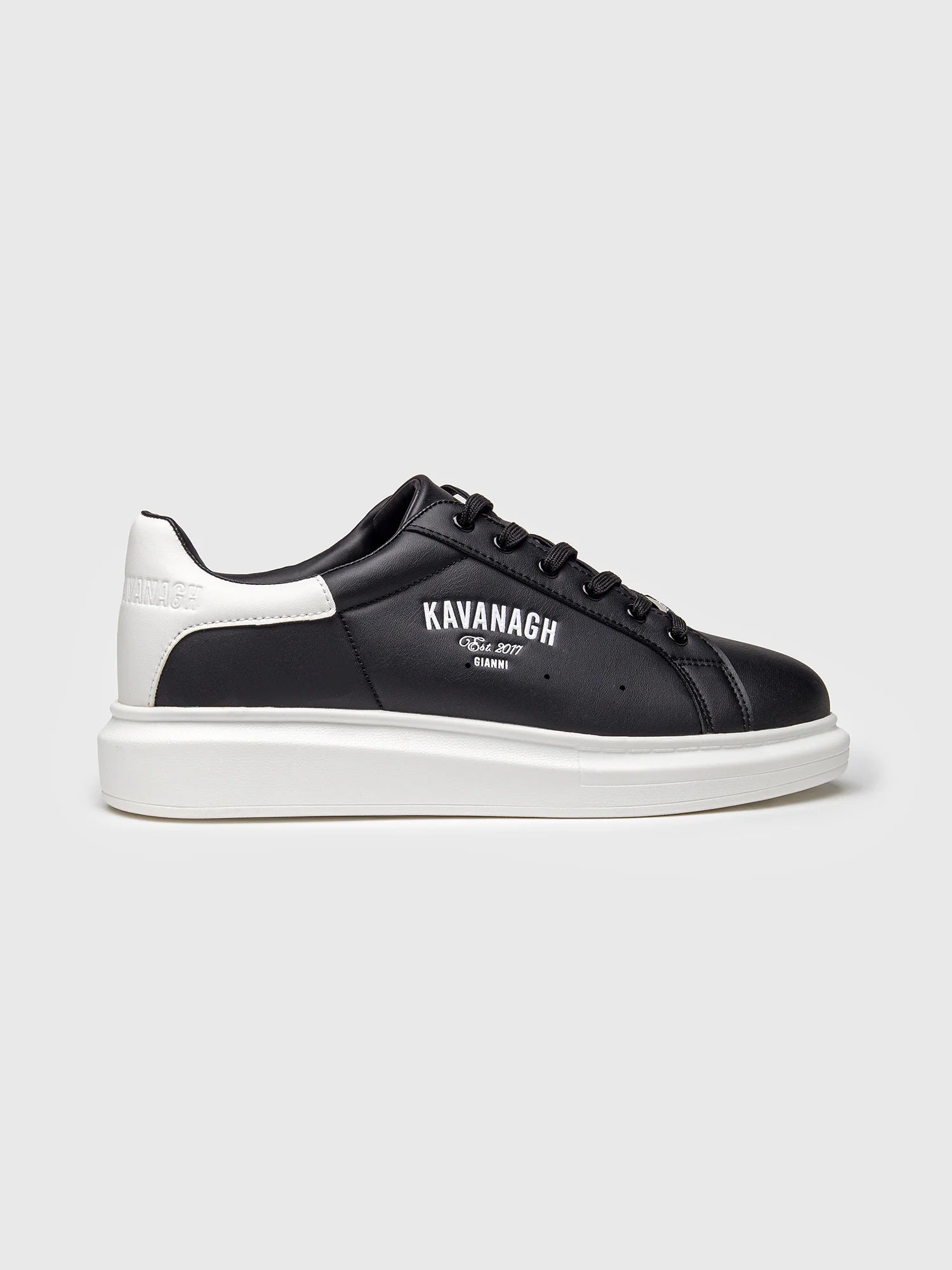 GIANNI KAVANAGH Zapatillas con Velcro Negras Core Upscale GKM007480.