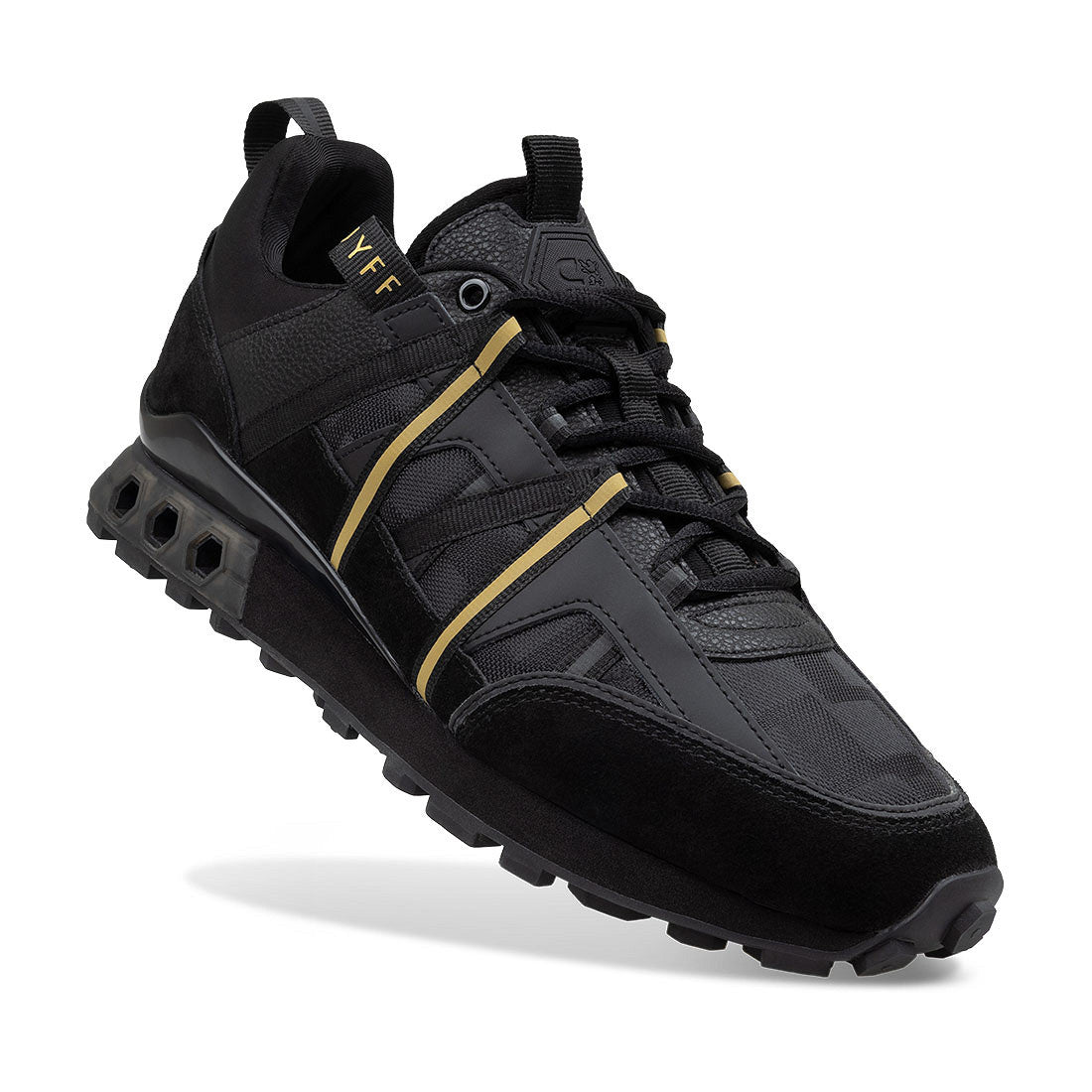 Cruyff Zapatillas Hombre Fearia Futura CC61062-960 Black/Gold.